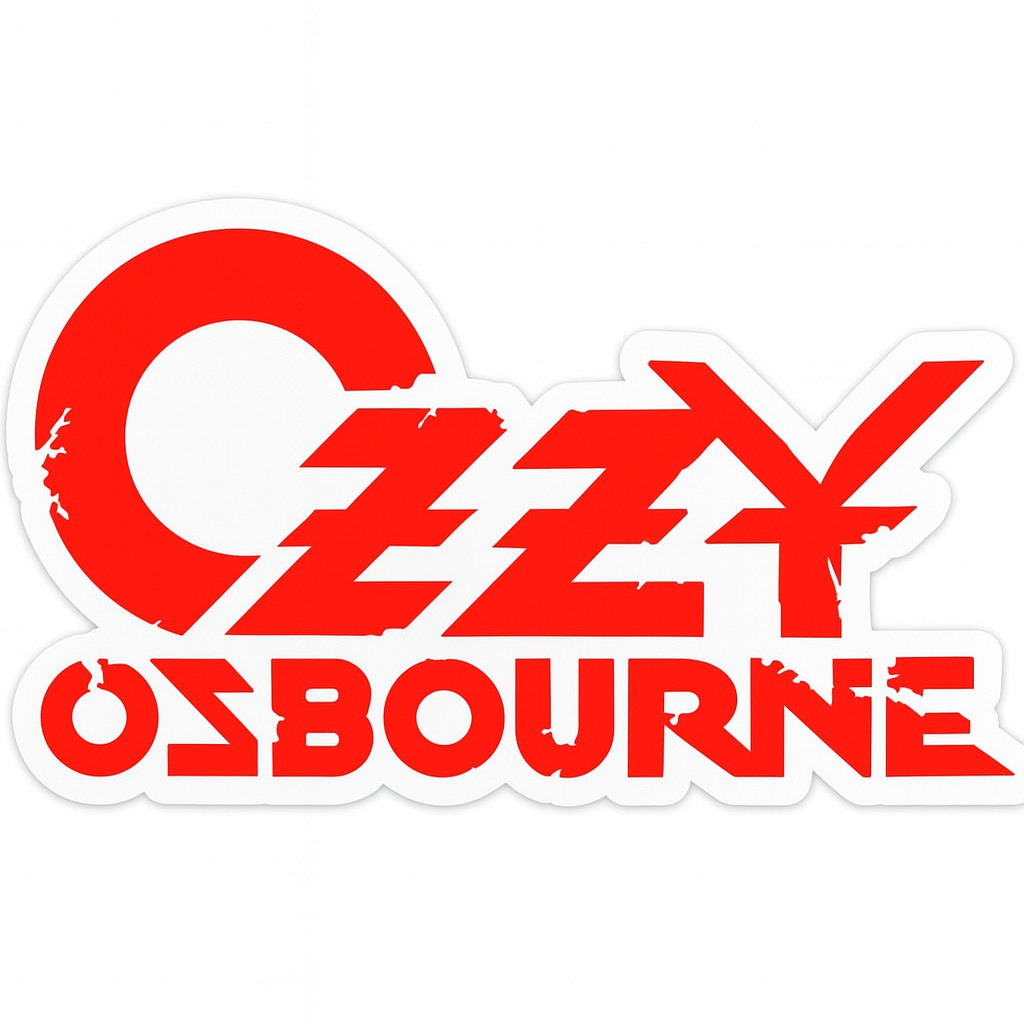 Ozzy Osbourne Decal Laminated Vinyl Sticker Car Truck Window Laptop 05