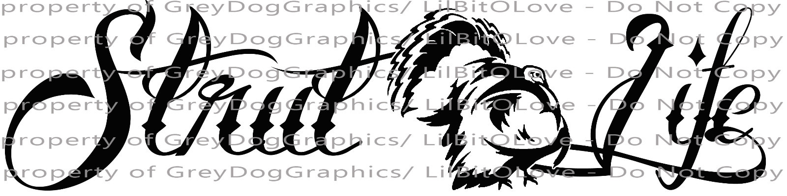 Strut Life Design B 22.5 X 5.6 Vinyl Decal Turkey Gobbler Sticker Hunting Tom