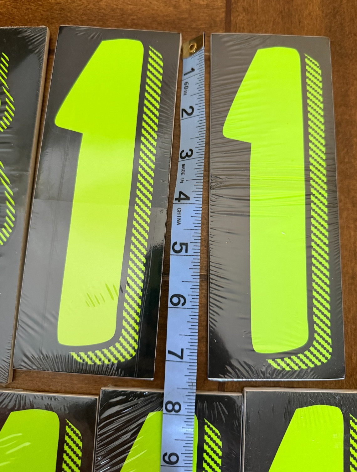 E-Z Lettering Number 1 Dollar Sign Decimal Windshield Decal Packages Lot