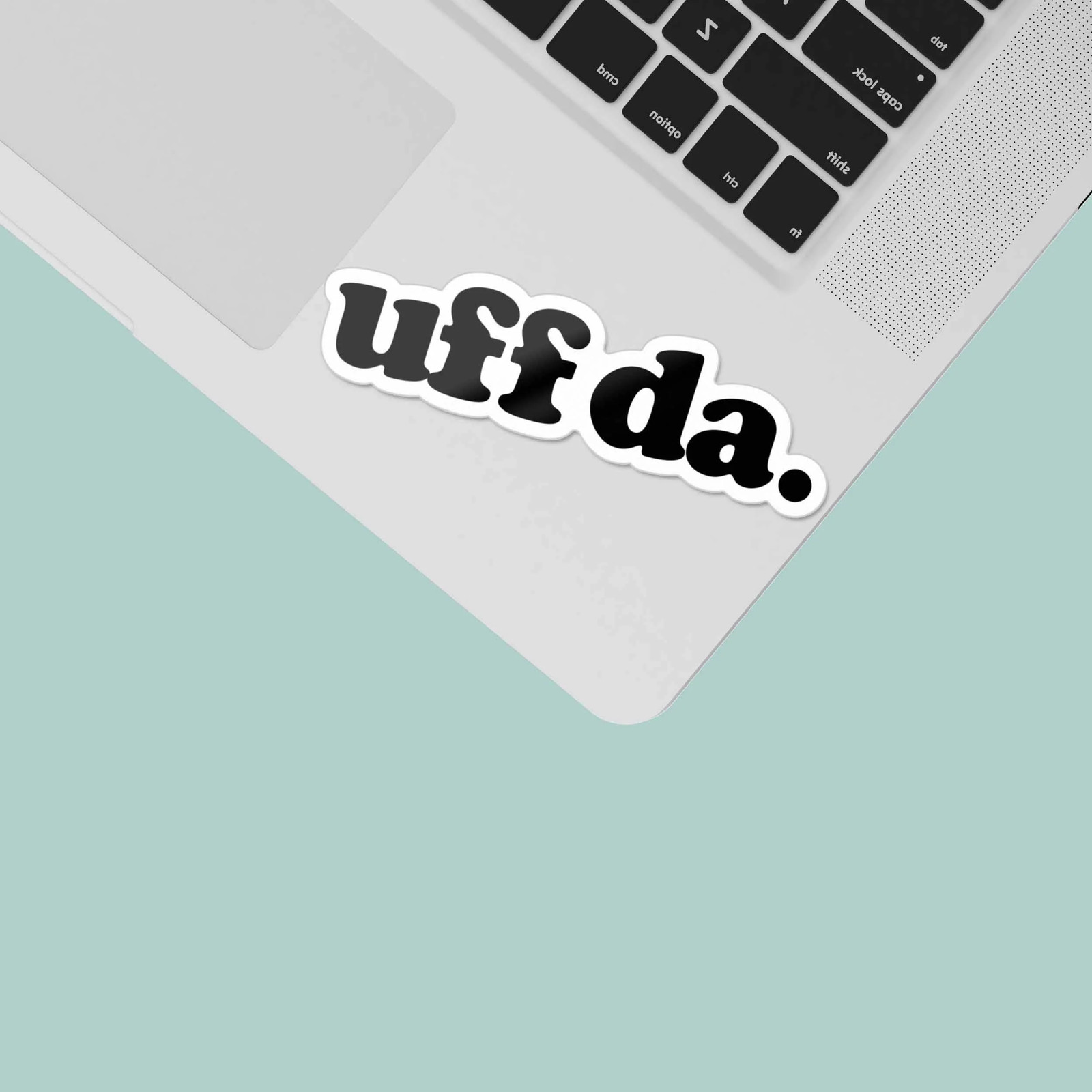 Uff Da Sticker – Funny Midwest Decal