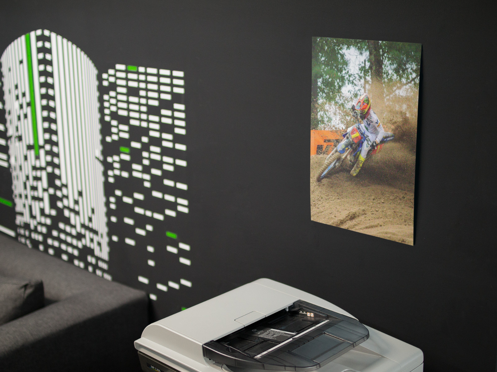 Haiden Deegan SOUTHWICK MOTOCROSS Wall Vinyl Decal Poster (Removable Adhesive)