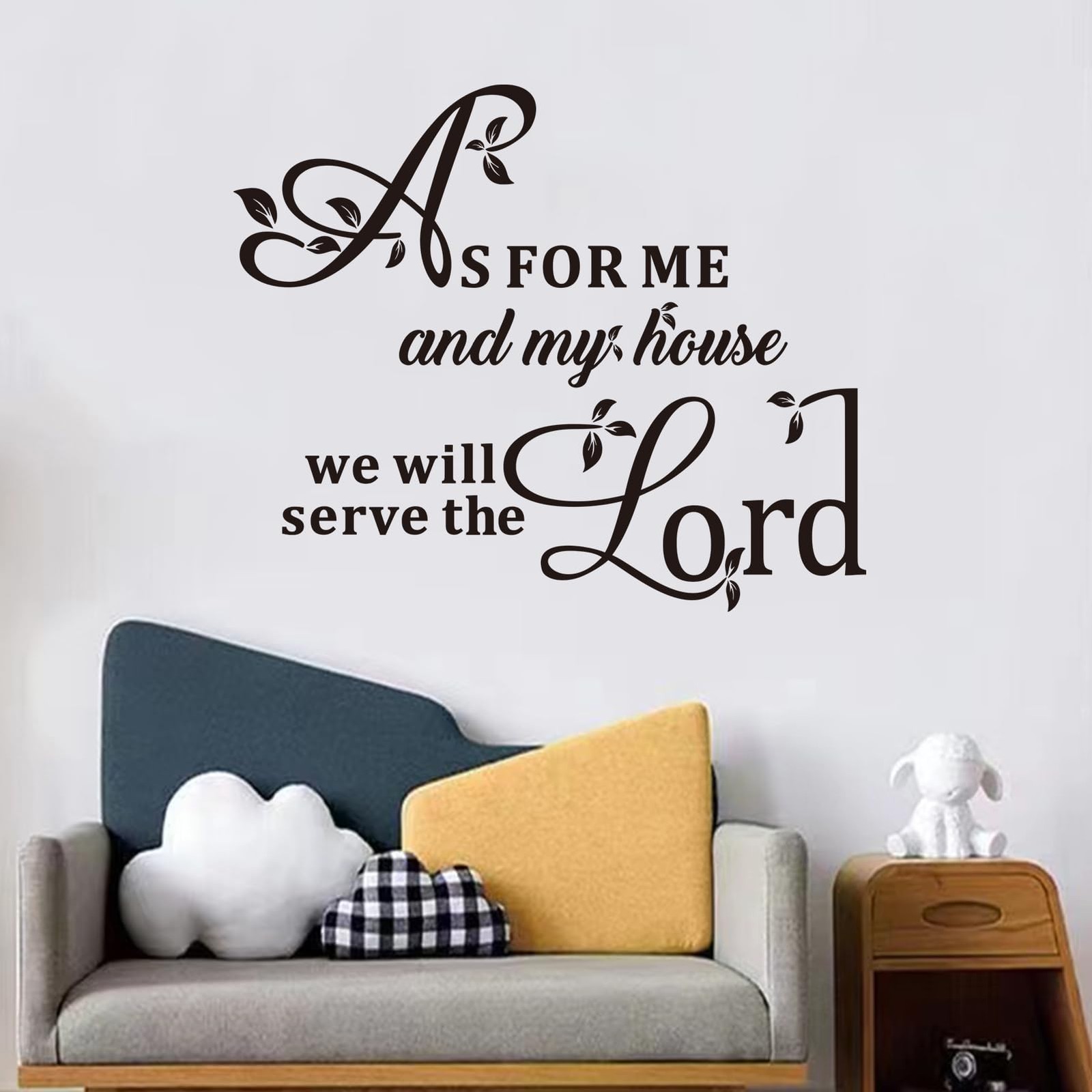 Bible Verse Wall Stickers for Bedroom: Christian Quotes Inspirational Positiv…
