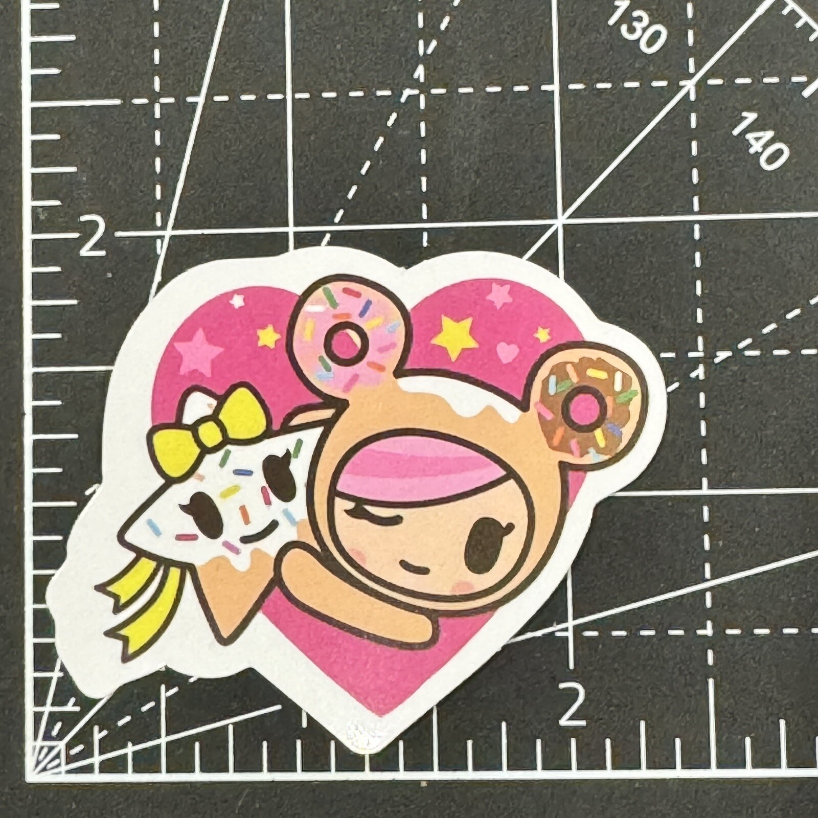 Donutella And Star – Vinyl Decal Sticker Bomb Sweet Friend Colony Tokidoki
