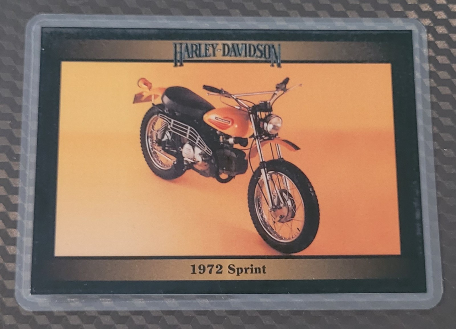 Harley Davidson Vintage Collectible Card Fridge/Locker/Cabinet Laminated Magnets