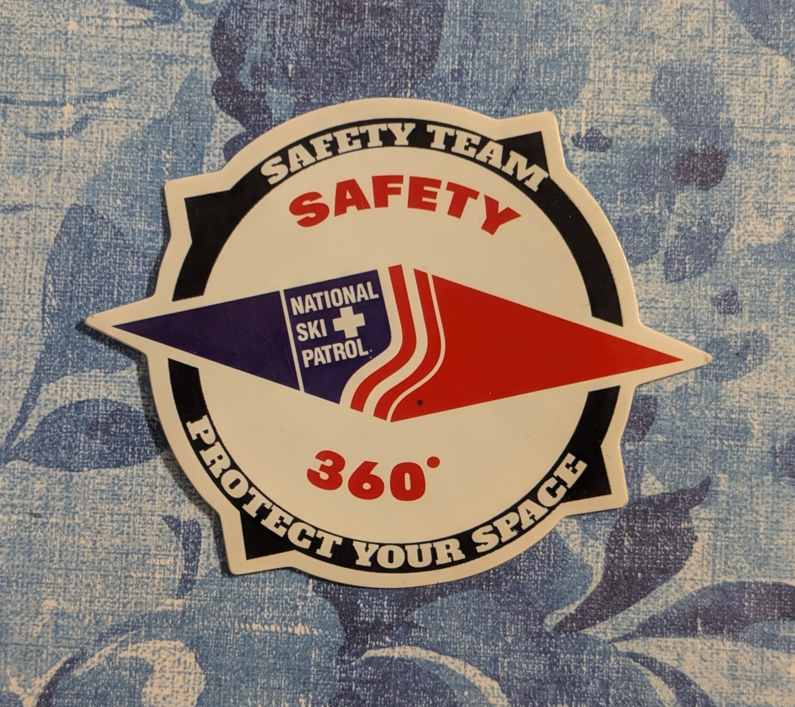 National Ski Patrol Sticker – 360 Degree Safety Team Protect Your Space Decal