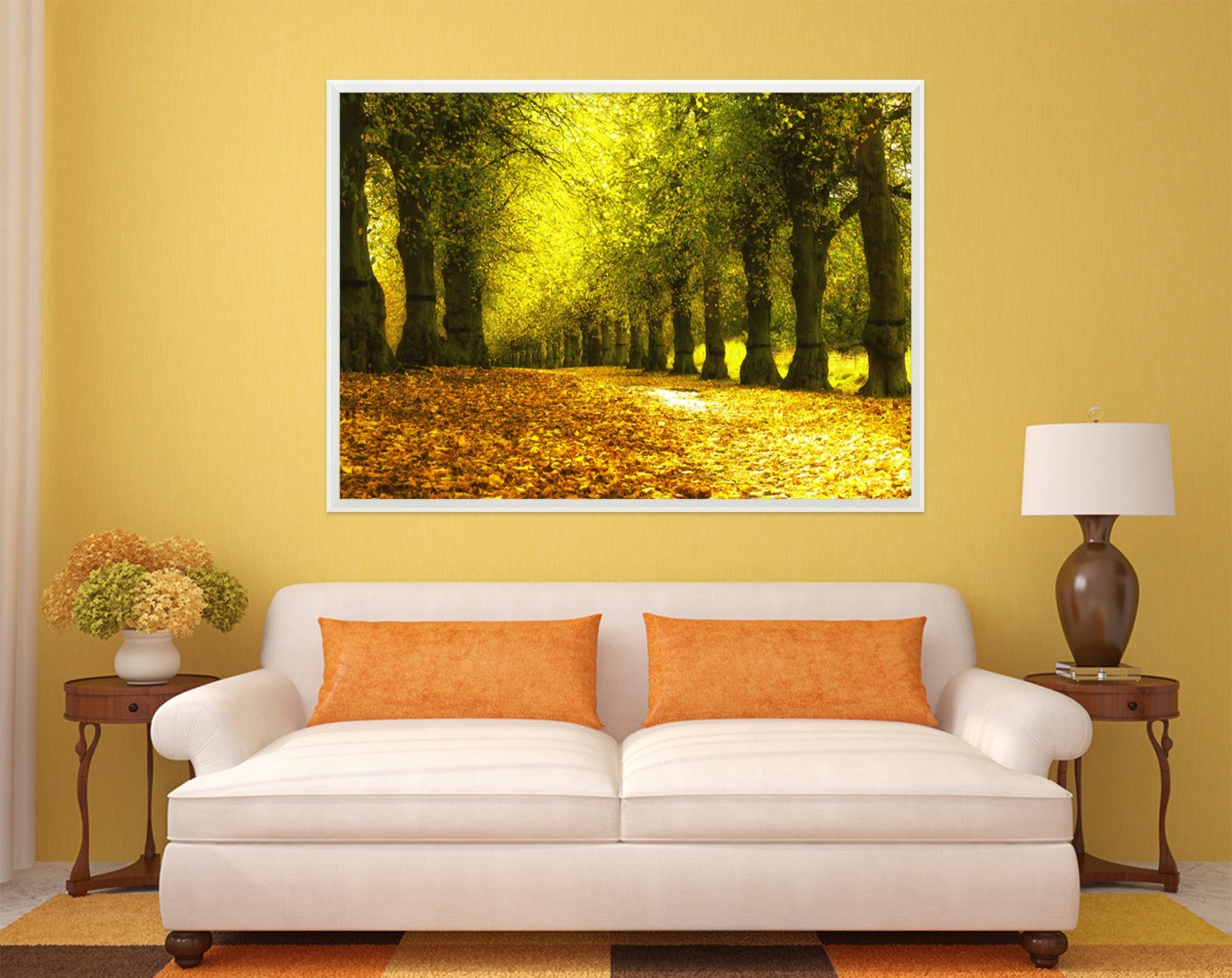 3D Leaves Everywhere 55 Framed Poster Home Decor Print Painting Art AJ WALLPAPER