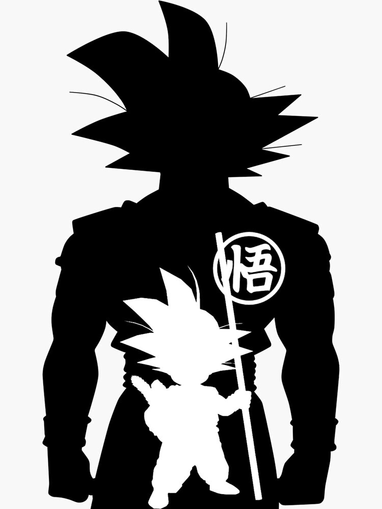 Dragon Ball Young Goku Super Saiyan Vinyl Decal Window Laptop Any Size Any Color