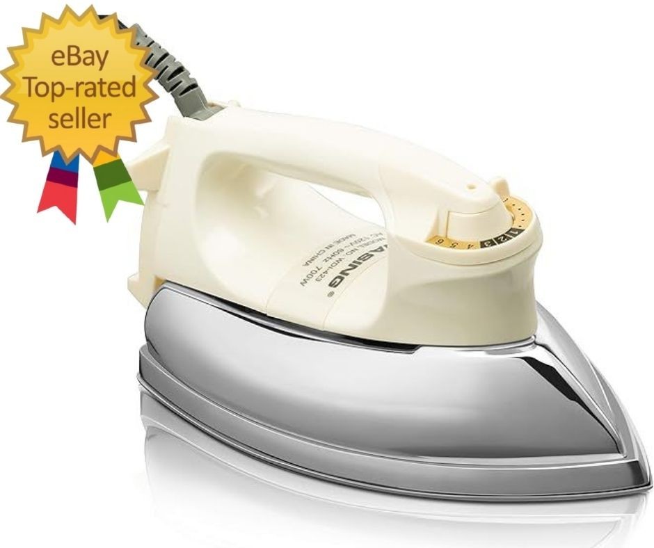 Lightweight Portable Dry Iron for Industry Household Usage Upgraded Mirror Stain