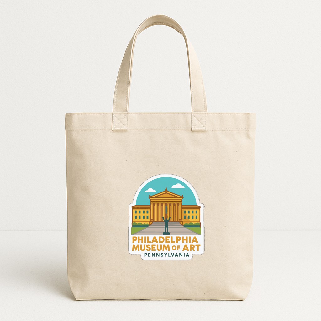 Philadelphia Museum of Art Iron On Heat Transfer Vinyl HTV Die-Cut Symbolic