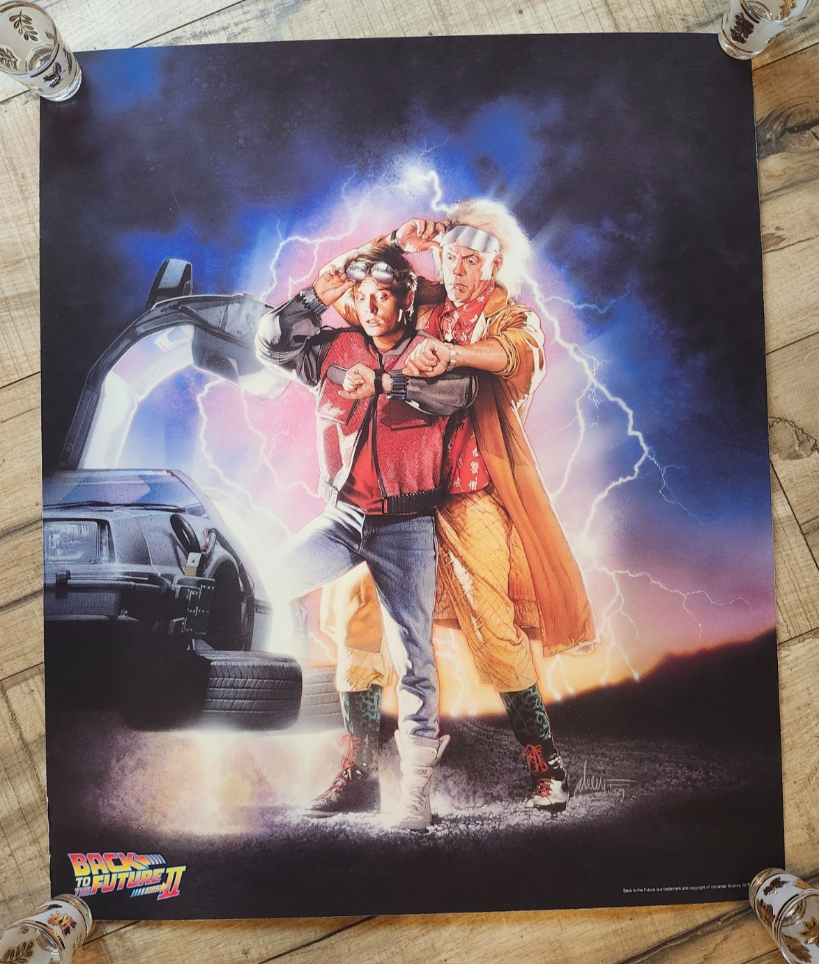RARE: Back To The Future Poster, from Chicago Comicon 2022, No others on EBAY