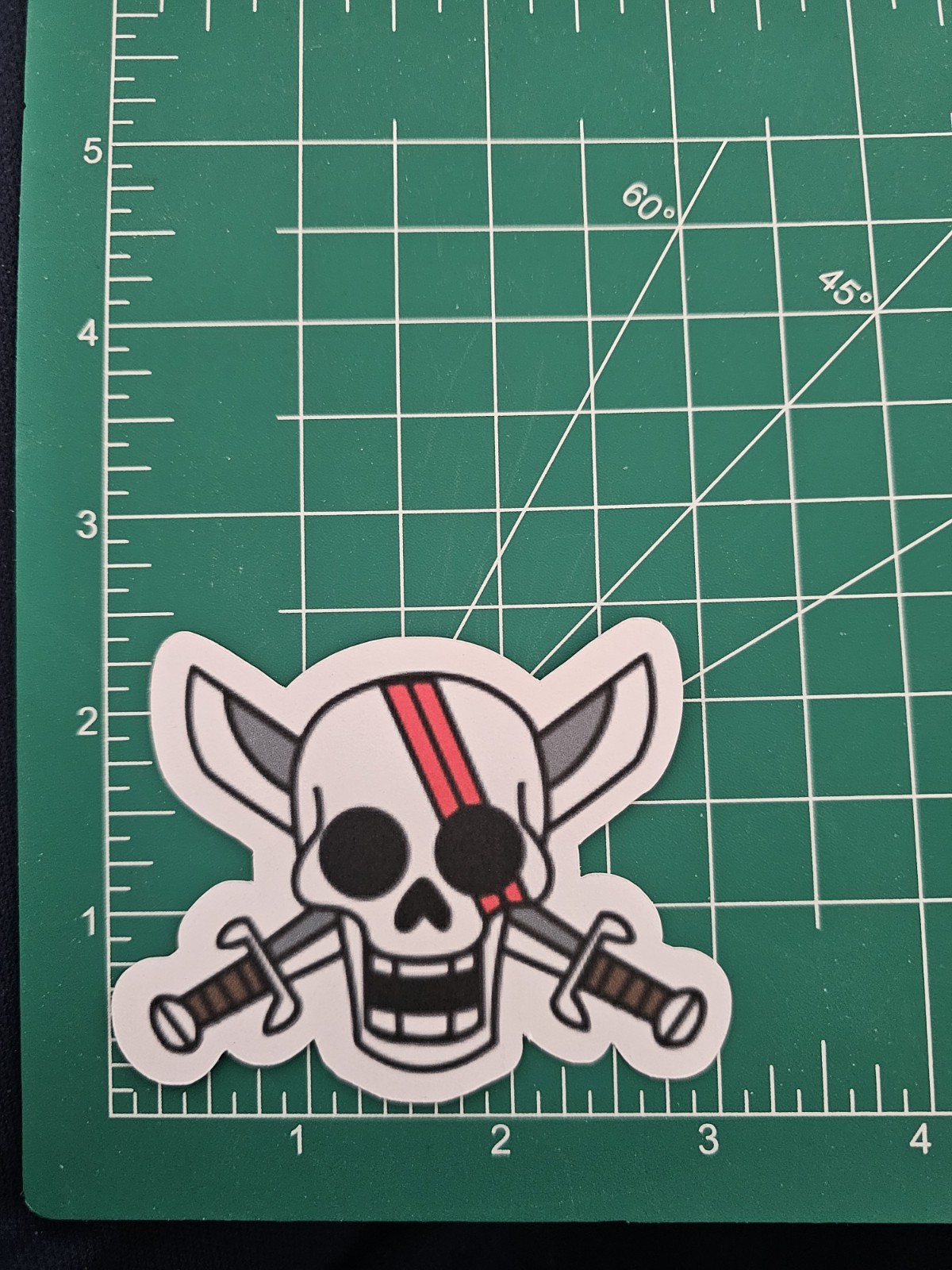 Matte Anime One Piece Stickers