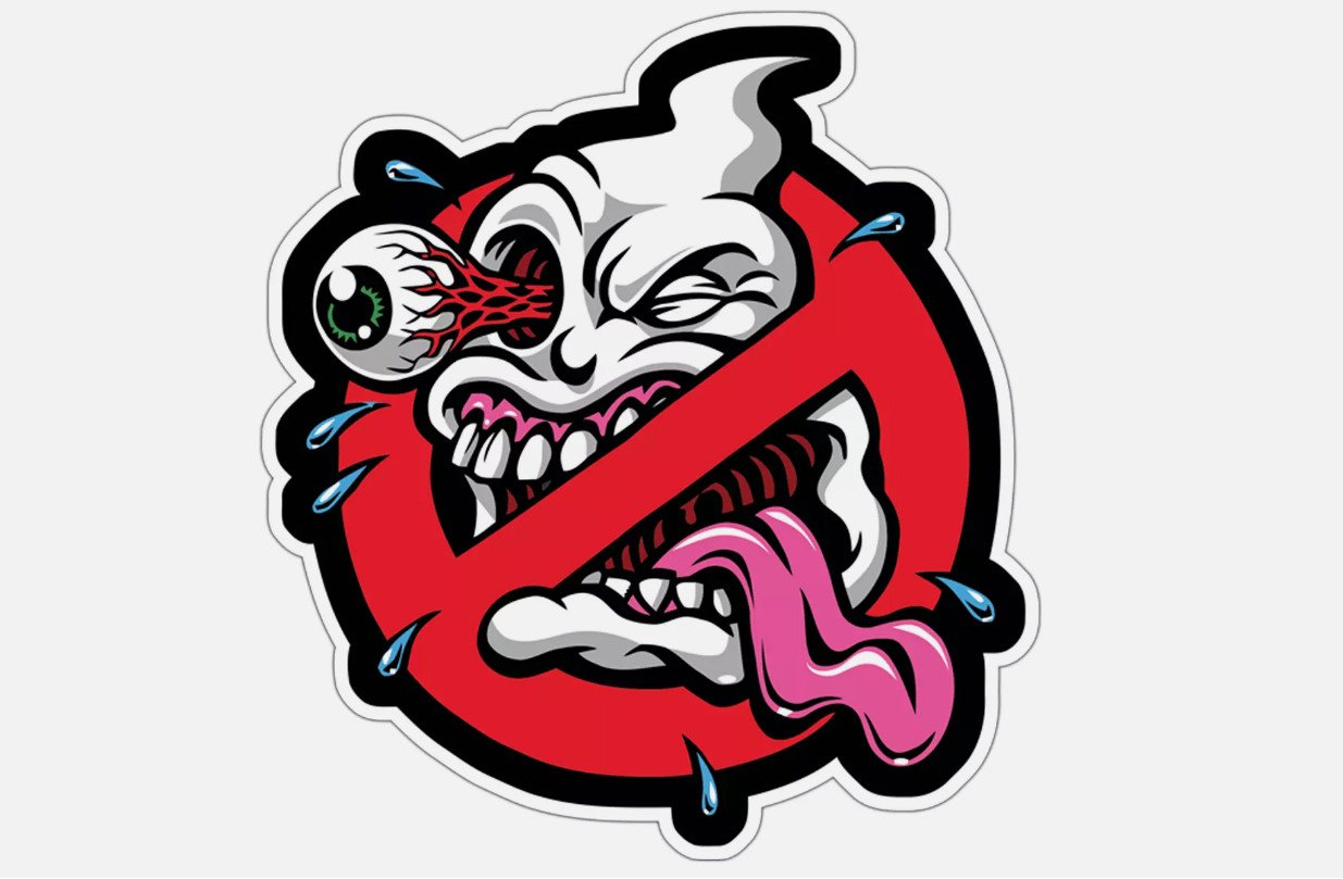 Ghostbusters Sticker Vinyl Sticker Decal Laptop Wall Mirror Cup Tumblr Locker