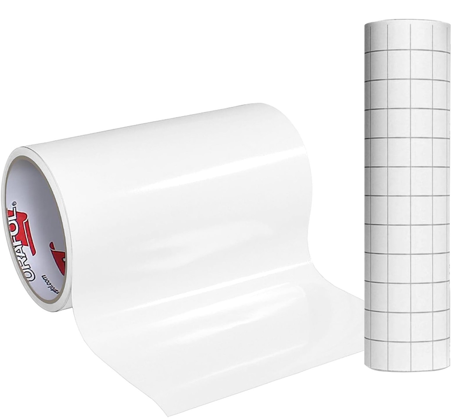 ORACAL 651 Glossy Permanent Vinyl 12" x 40ft – White w/Transfer Paper