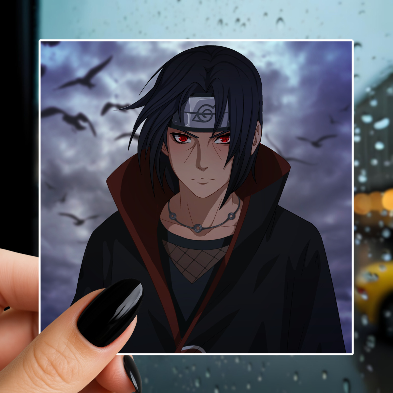 Itachi Uchiha – Anime – Sticker or Magnet – UV Protection