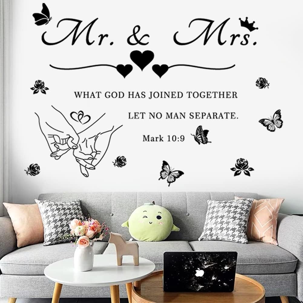 Wall Decals Wall Art Sticker Peel and Stick Sayings Art Lettering Stickers Ha