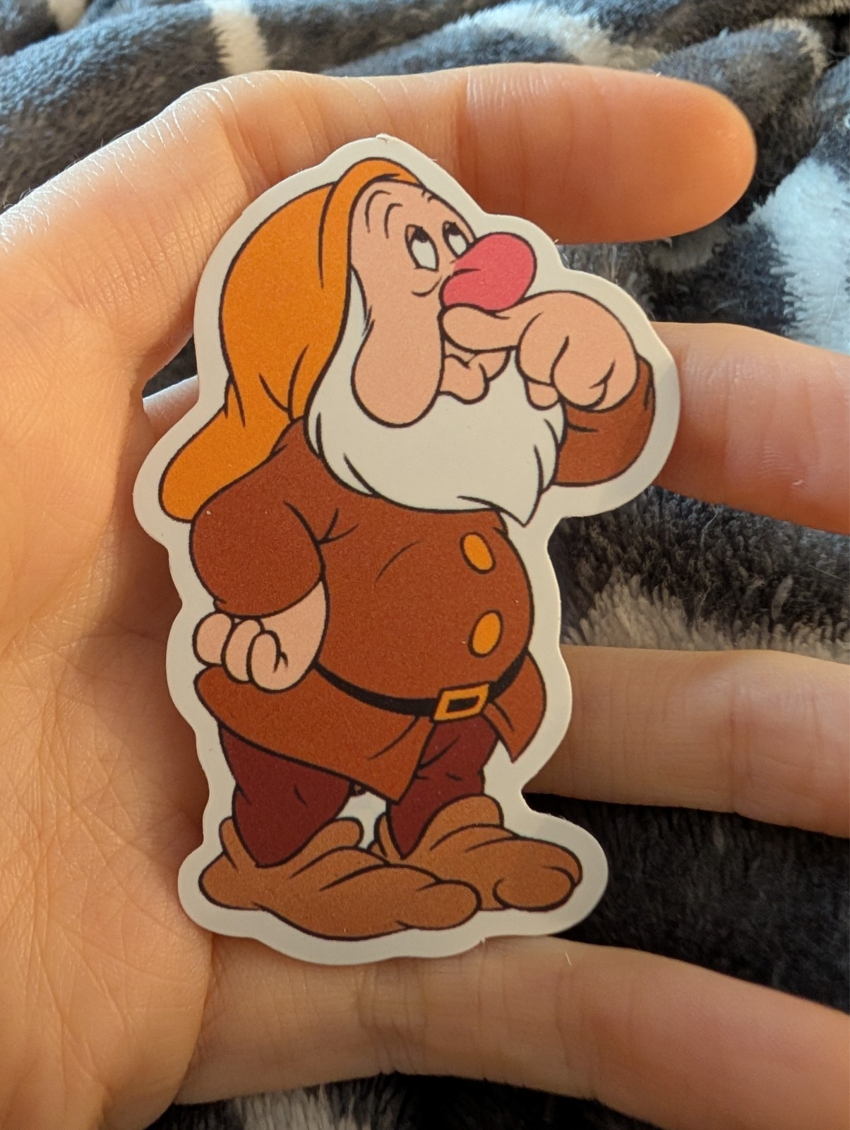 Snow white, Disney, Vintage cartoon, Sticker, movie characters
