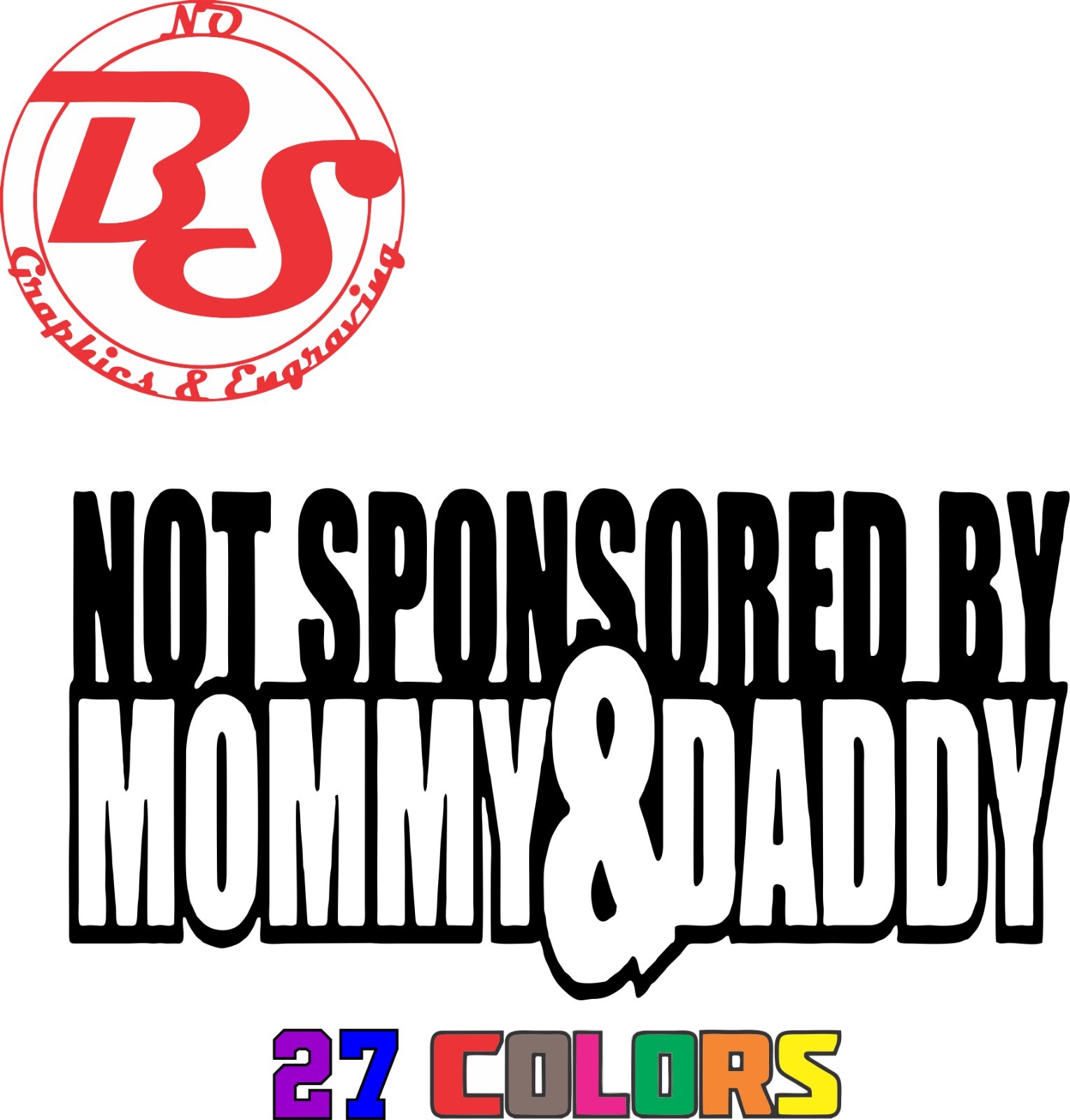 6" Daddy's Girl Money Decal Offensive Funny Rude Humor Adult Joke JDM Meme noBS