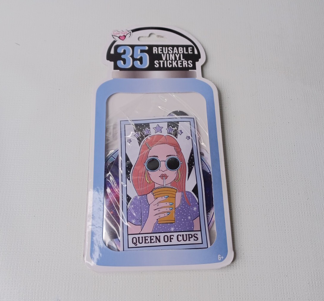 Fashion Angels Reusable Vinyl Sticker Pack Mystical 35 Stickers NEW