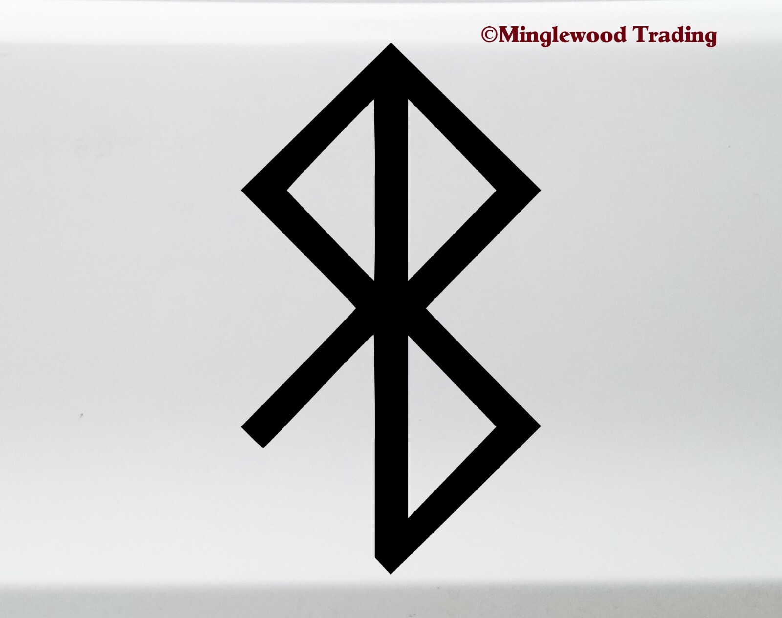 Peace Bindrune Vinyl Sticker – Viking Norse Symbol Bind Rune – Die Cut Decal