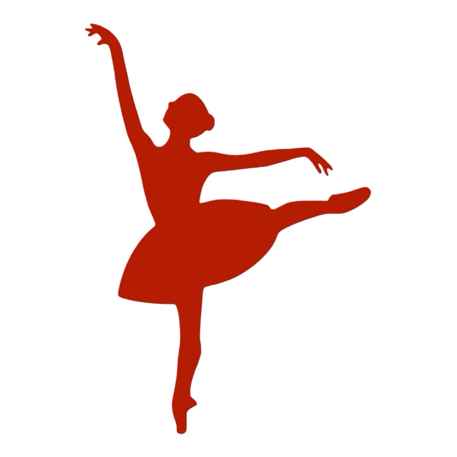 Ballerina dancing #3 Decal for car Windows Laptops most Smooth Surfaces
