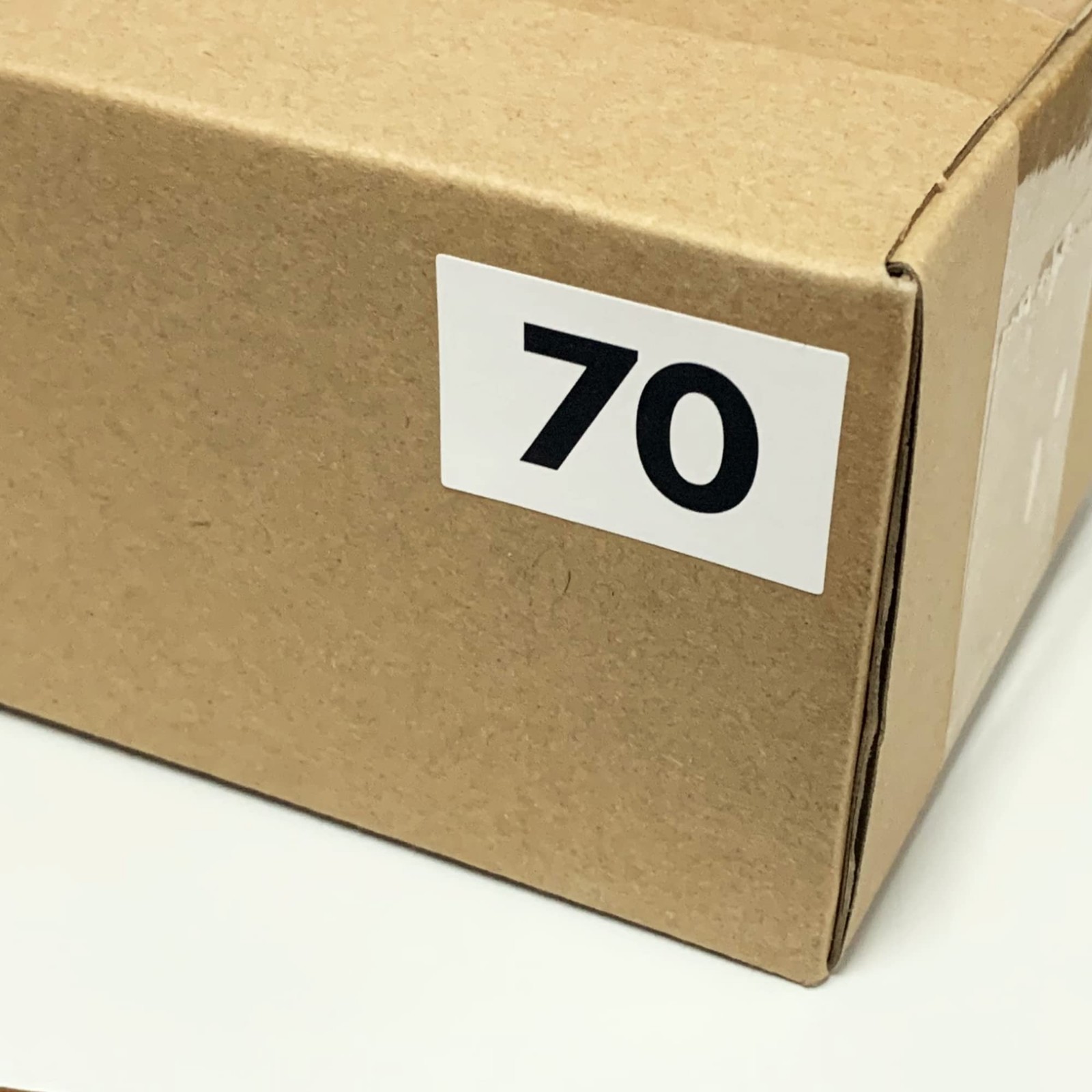 5 Sets, 1-100 Number Stickers Waterproof 5 sets (500 pieces), Black Numbers