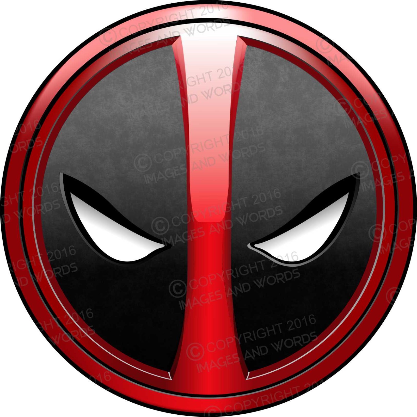 Deadpool Wall Decal Repositionable Sticker Graphic-Superhero-Marvel-Great Gift!