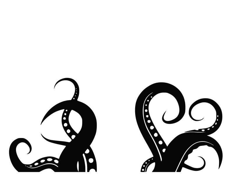 Octopus Tentacles Vinyl Decal Car Wall Window Sticker CHOOSE SIZE COLOR
