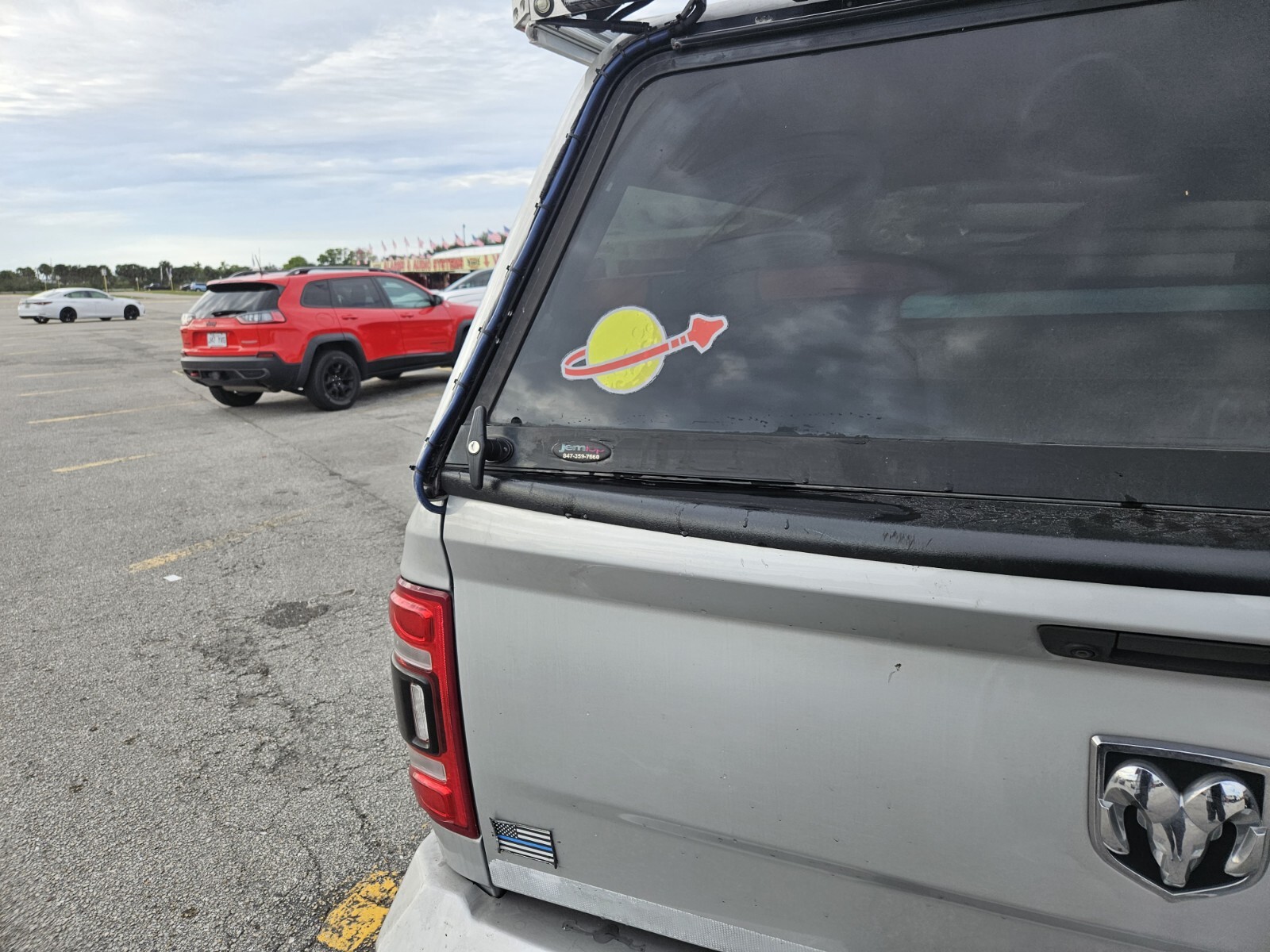 🚀 Logo Space Vinyl Printed Sticker Brick Style Spaceman Moon Rocket 🚀