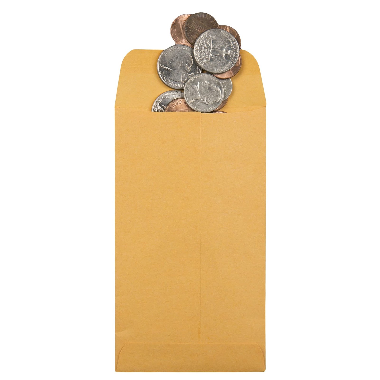 Quality Park #5 1/2 Coin Envelopes, 3 1/8 x 5 1/2, Gummed, Small Parts, Jewelry