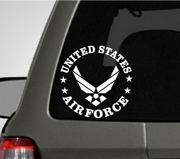 UNITED STATES AIR FORCE Military Star Vinyl Decal Stickers