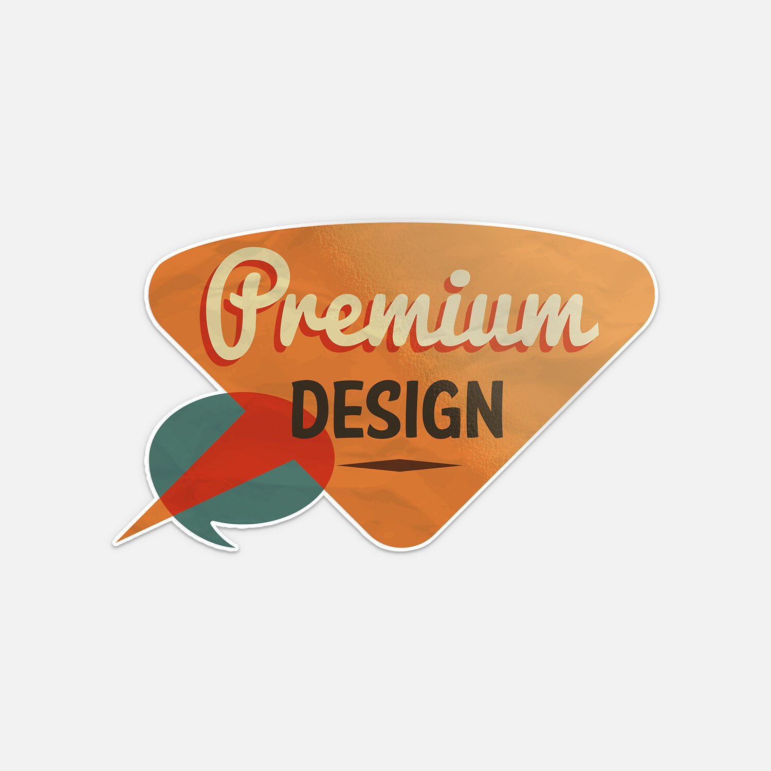 Premium Design Trade Vintage Vinyl Sticker Decal