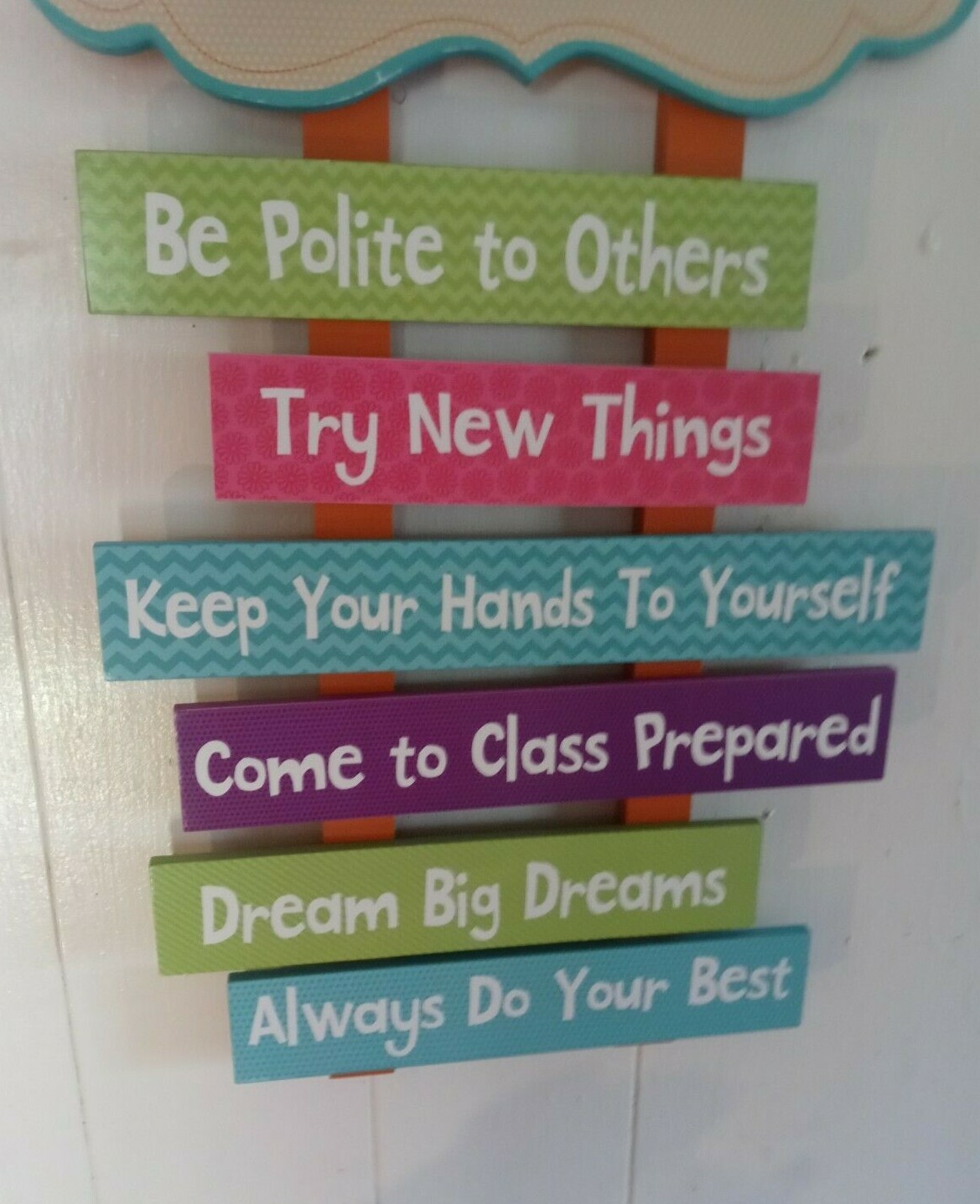 renewing minds bebop birdie collection class rules wall decoration class room