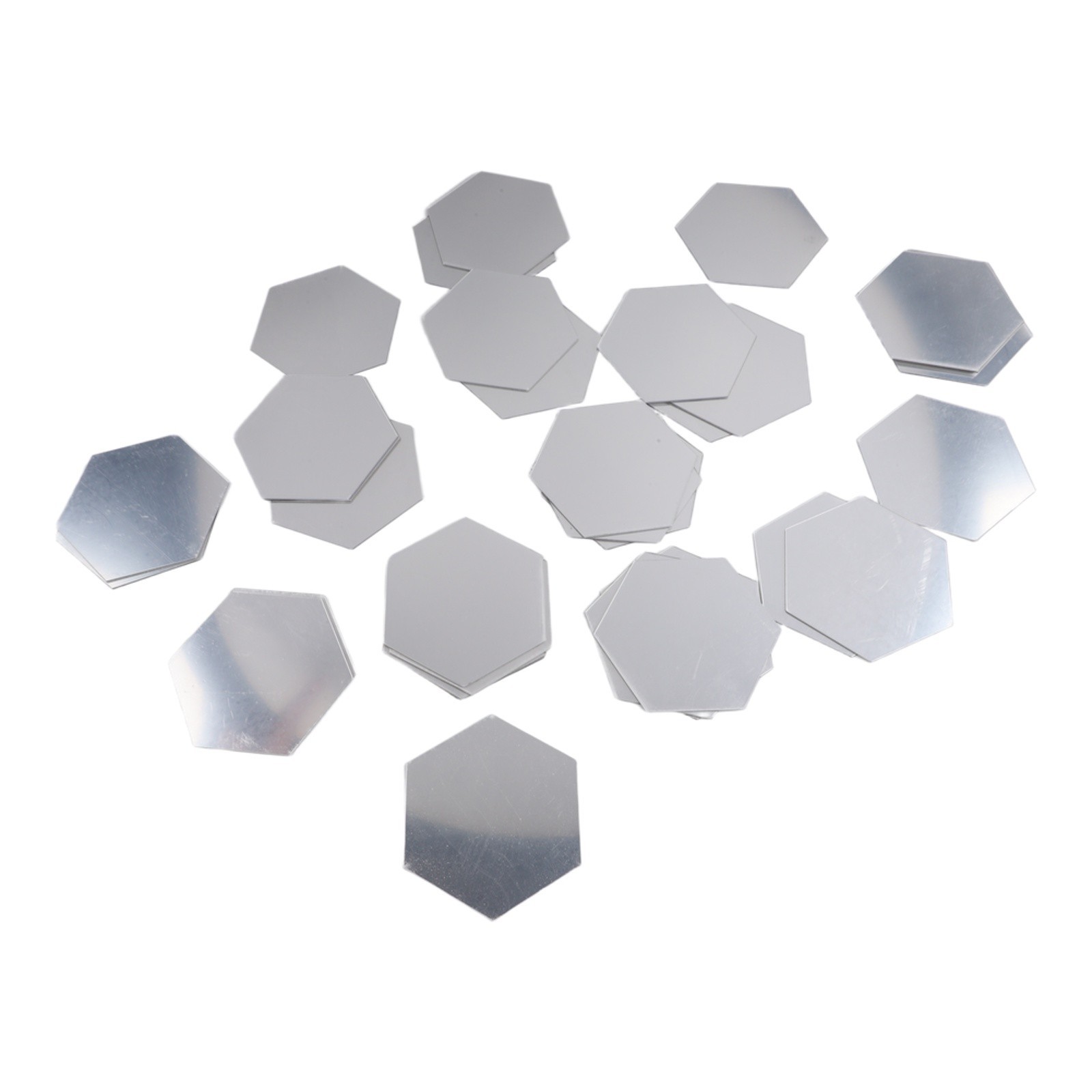 DIY Hexagonal Mirror Wall Panels Set 32 Pieces for Home Decorative Use