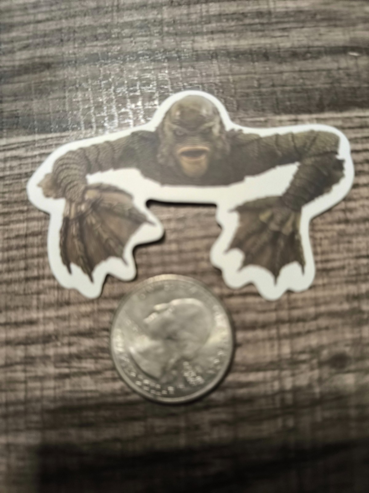 The Creature From The Black Lagoon Sticker Horror Universal Monsters Monster Ret
