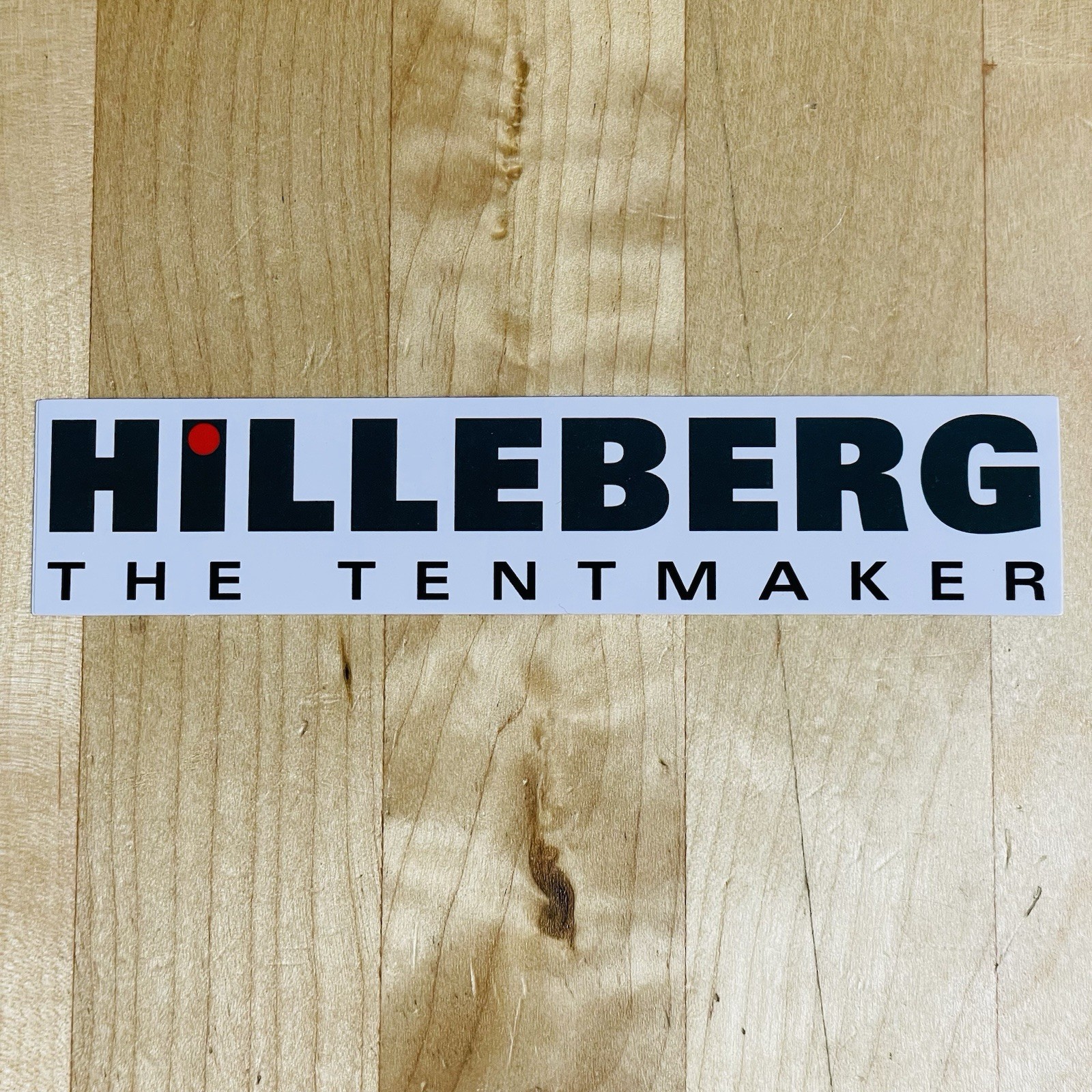 Hilleberg Tentmaker Sweden 4.5" Glossy Vinyl Outdoor Sticker Tent Camping Decal