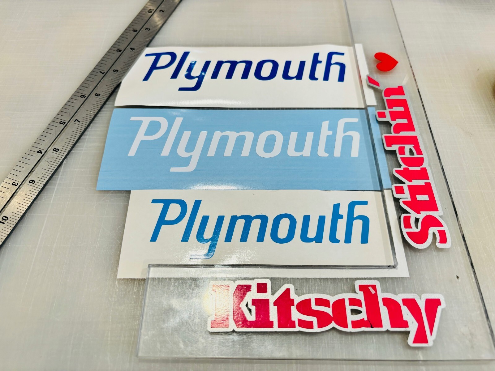 Custom Kawasaki ZX-4RR 2-Layer Die Cut Vinyl Decal Set