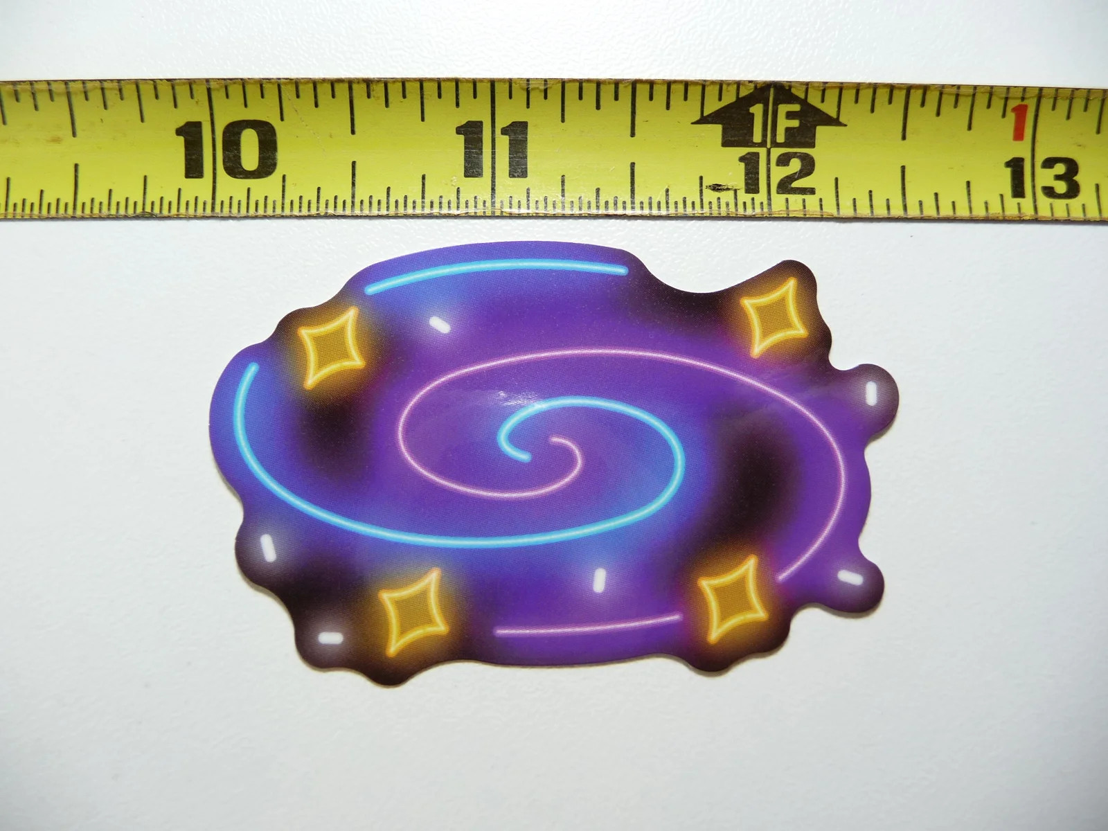GALAXY SOLAR SYSTEM SMALL STICKER DECAL NEON STYLE FUNNY VINYL DECORATION