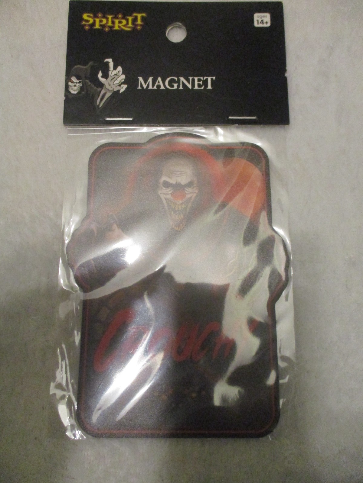 Lot Of 4 Spirit Halloween: Decal! Tattoo!! 2 Magnets!!!! FREE SHIPPING!