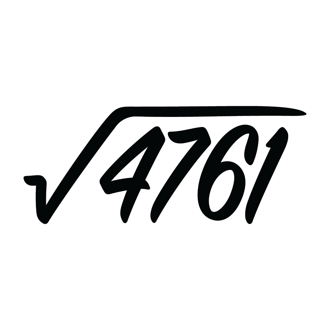 Square Root of 4761 √4761 Decal multiple colors indoor/out Made in USA