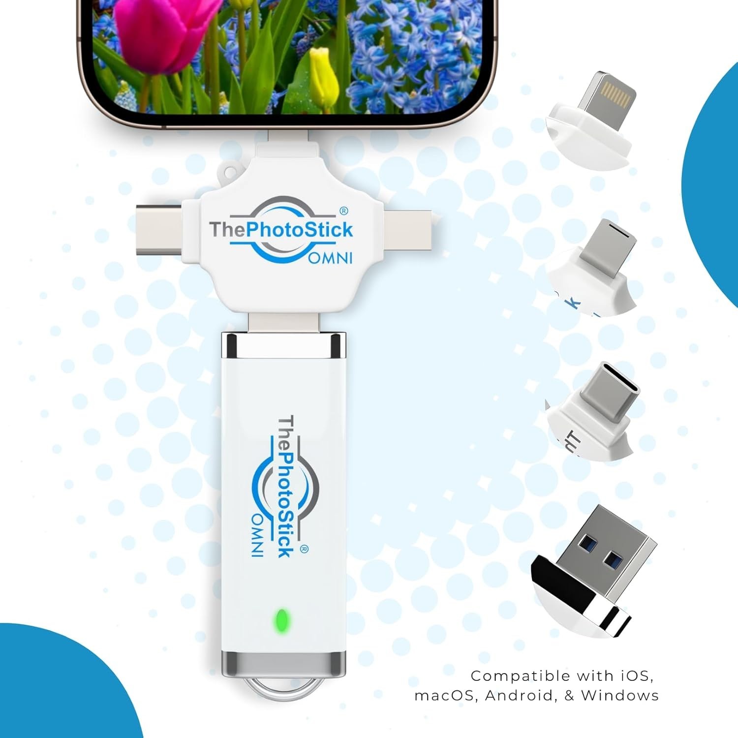 Omni 32GB Memory Stick & USB Flash Drive – Photo & Video Backup f