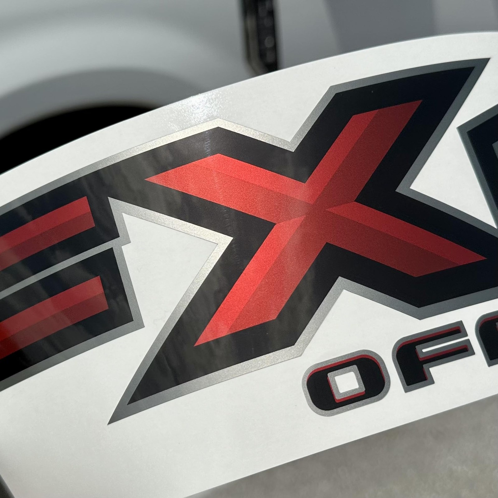 GOLD HOOK FX4 Off Road Decals Compatible with Ford 4.3" x 16.5", Multicolor