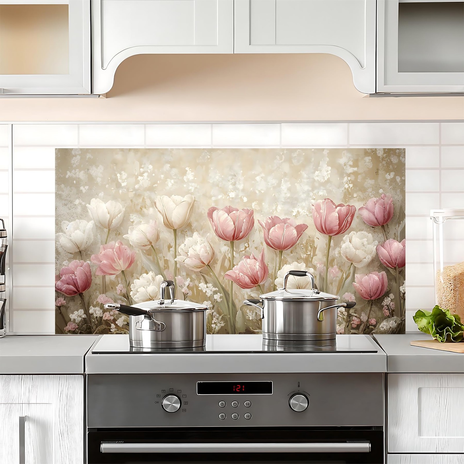Kitchen Backsplash Sticker, Independence Day Self-Adhesive Wallpaper Water-Re…