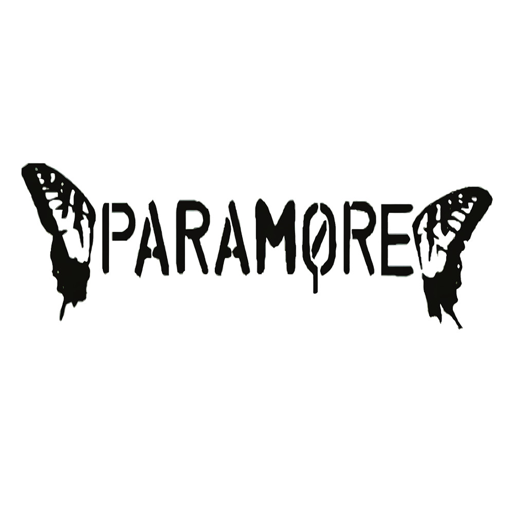 6" Paramore with Butterflies Vinyl Decal Sticker