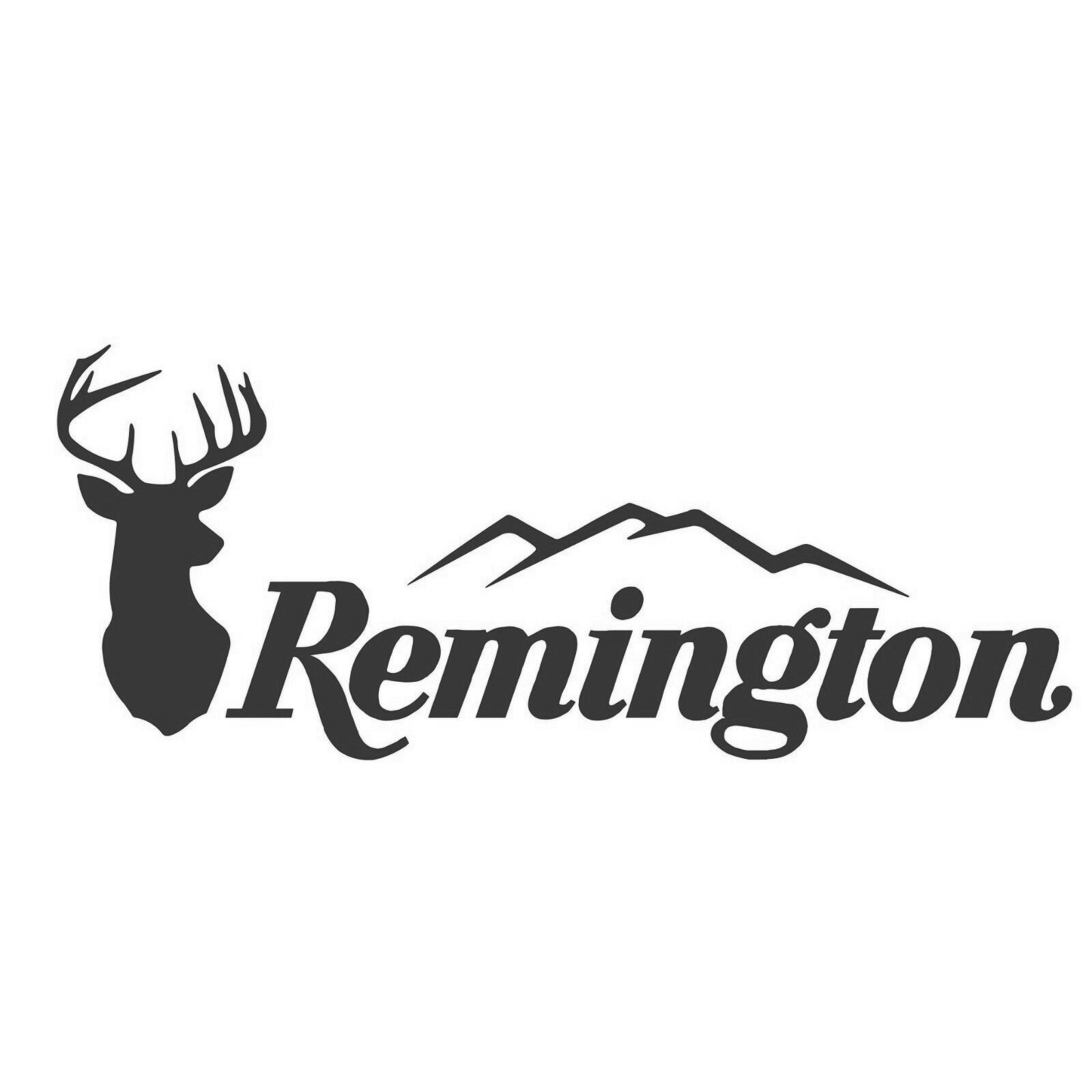 Buck Remington Vinyl Logo Car Window Firearms Gun Case Rifle Gun Sticker Decal