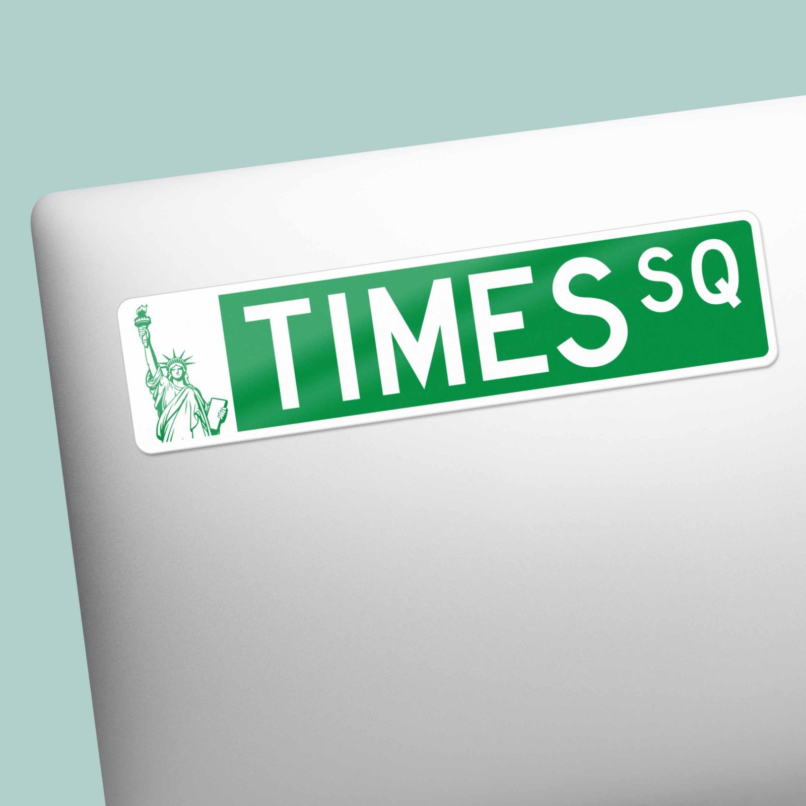 Times Square New York City Street Sign Sticker – NYC Decal for Laptop