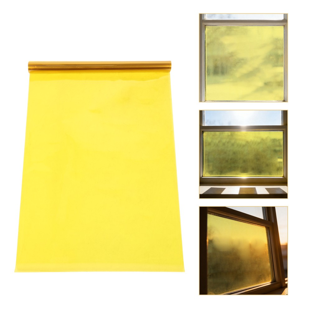 Window Glass Sticker Film Decorative Electrostatic Colorful Stickers Colored