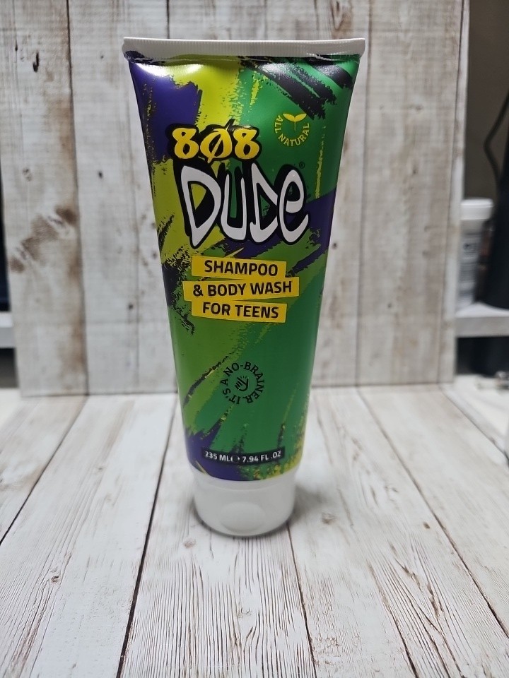 808 Dude Shampoo and Body Wash for Teens, Boys, and Men | Pure Natural & Orga…