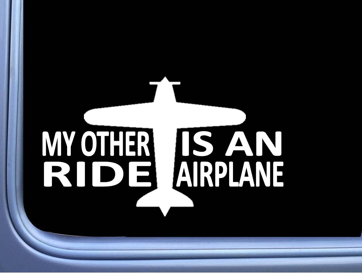 Airplane My Other Ride 8" sticker J782 decal sticker pilot