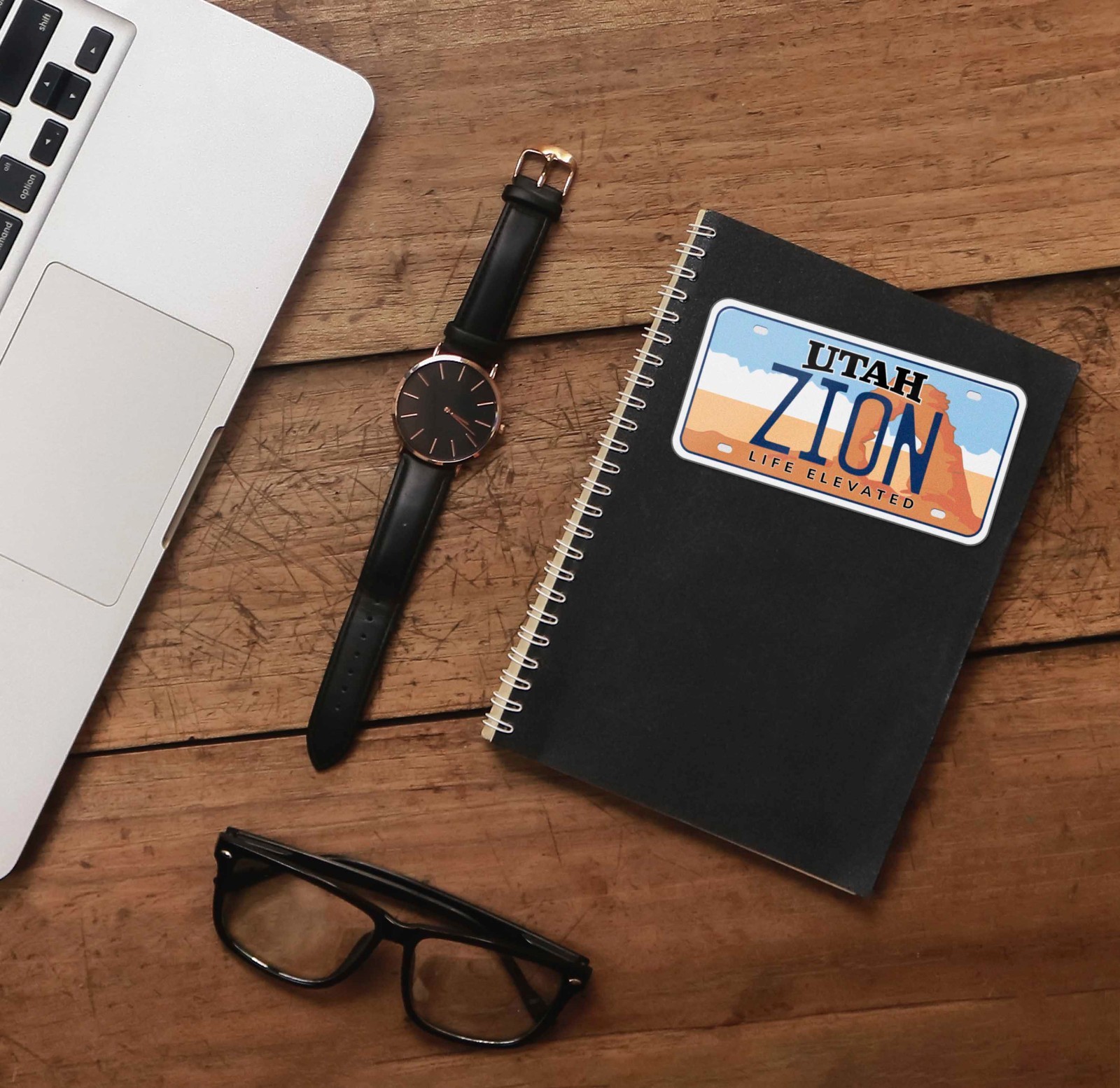 Utah License Plate Stickers – Choose Your UT City or National Park