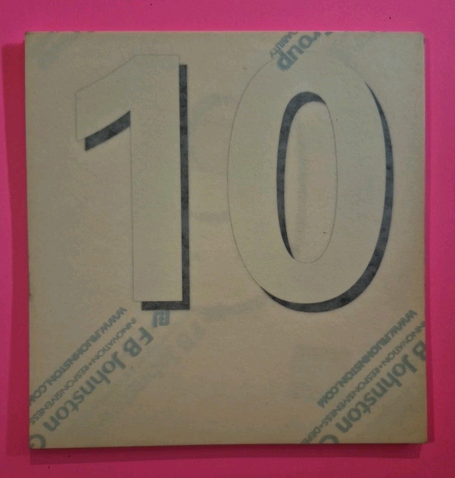 Gas Station Pump Number Vinyl Decals Set 1–12 | Petroleum Retail Signage | NOS